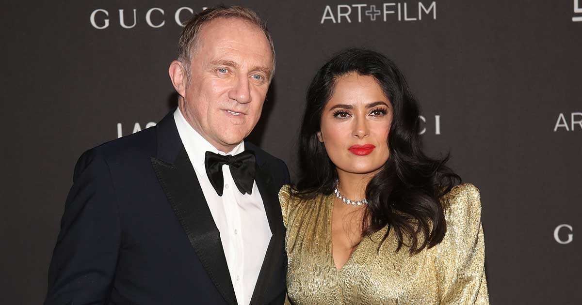 when salma hayek assumed hubby francois henri pinault was having an affair with a woman named elena it will leave you splits 001 1 - Celebrity Waves